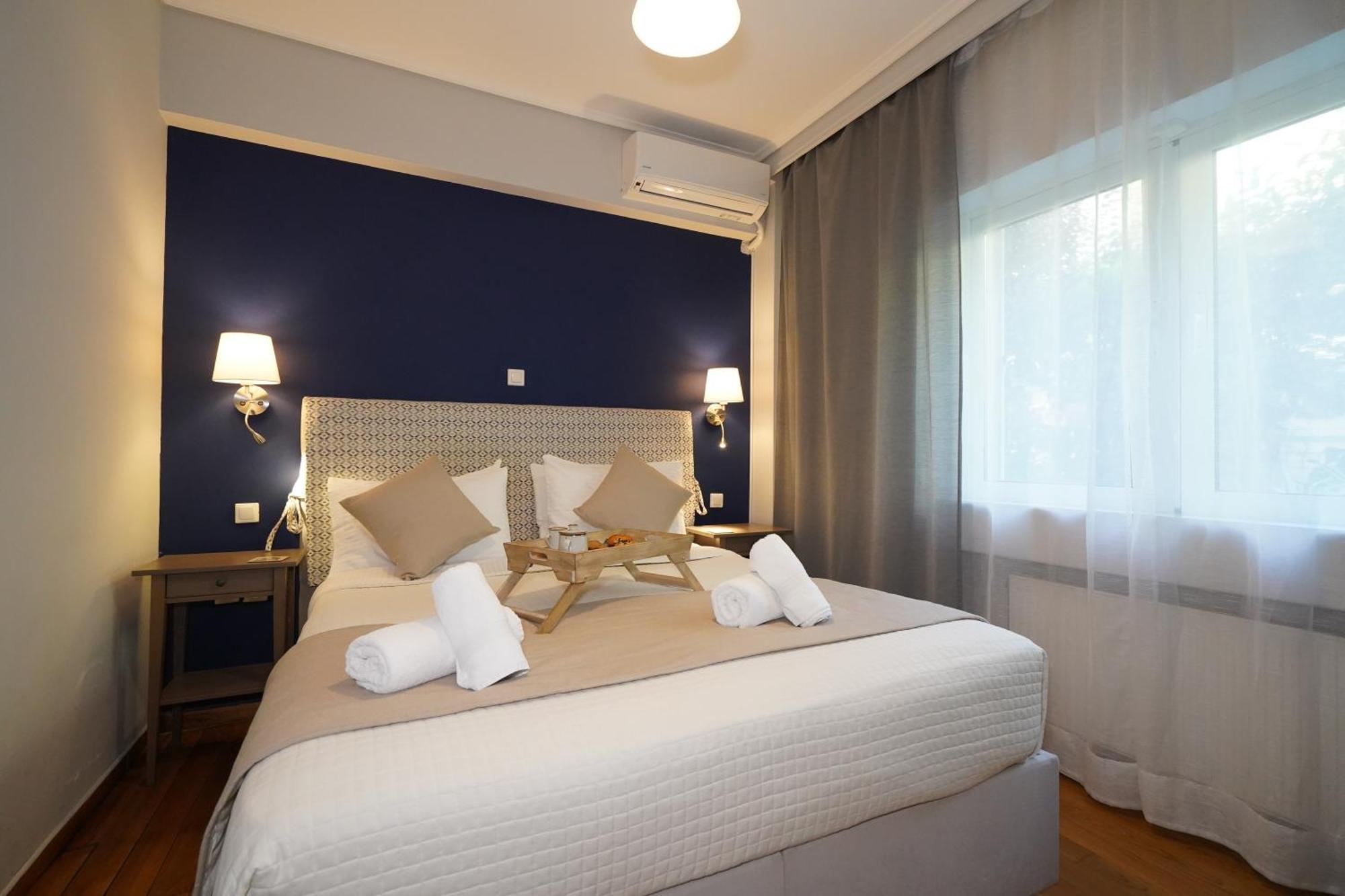 Garden Apartment Next To The Mall -Private Parking Atény Exteriér fotografie